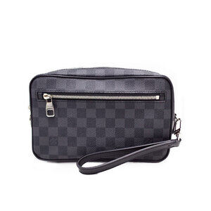 Louis Vuitton Damier Graphite Black Pochette Kasai Shoulder Bag